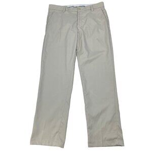 Amazon Essentials Men’s Flat Front Chino Pants Cream Size 36x32